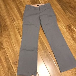 J. Crew stretch city fit cotton pants size 4